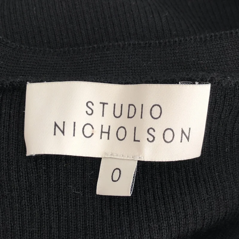 Studio Nicholson / スタジオニコルソン | メリノウール Vネックカーディガン | 0 | レディース