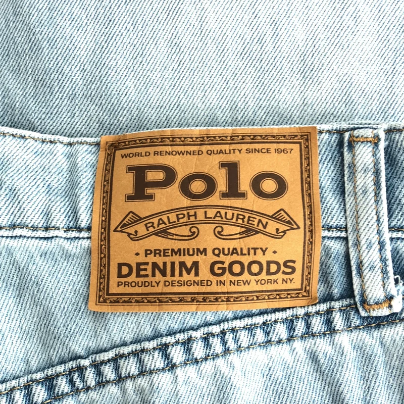 POLO BY RALPH LAUREN / ポロバイラルフローレン | コットン フレア デニムパンツ | 24 | レディース
