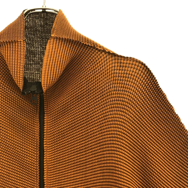 me ISSEY MIYAKE / ミーイッセイミヤケ | プリーツ ジップアップジャケット |
