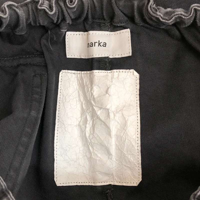 marka / マーカ | バックサテン ワイドオーバーパンツ | 1 | メンズ