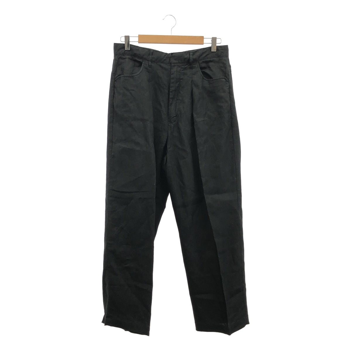 FARAH / ファーラー | One-tuck Wide Tapered Pants / リネン ワイド