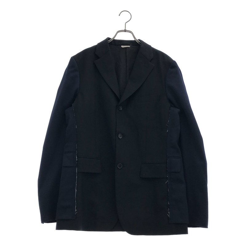 COMME des GARCONS HOMME DEUX / コムデギャルソンオムドゥ | 2021SS | 再構築 断ち切り テーラードジャケット | L | メンズ