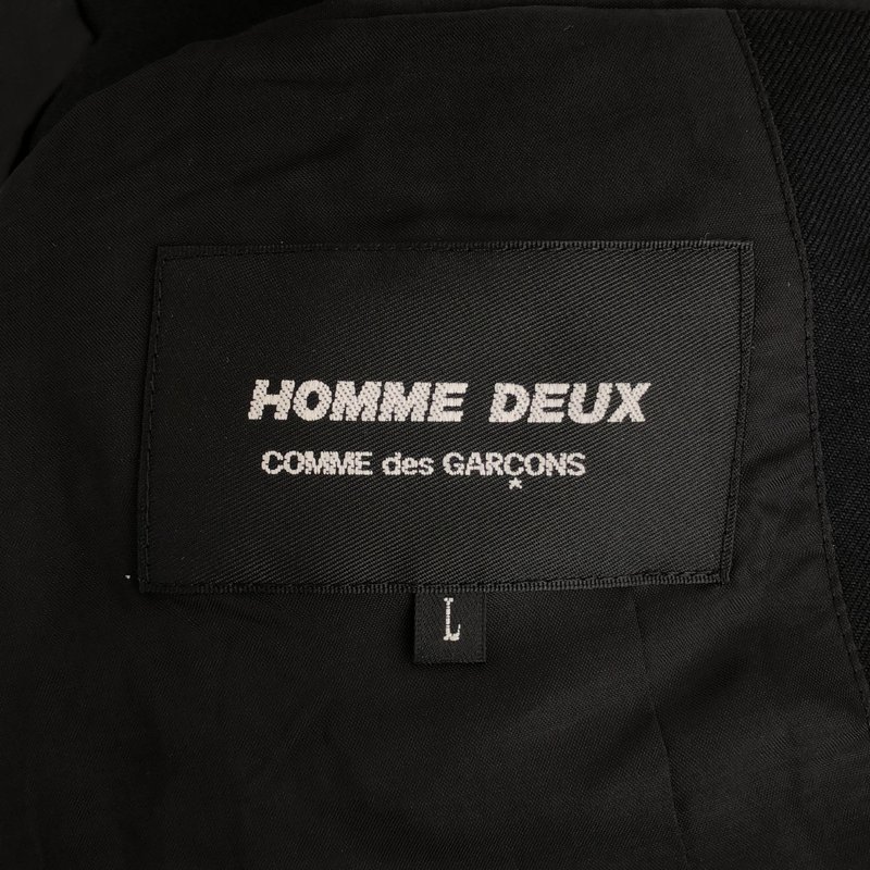 COMME des GARCONS HOMME DEUX / コムデギャルソンオムドゥ | 2021SS | 再構築 断ち切り テーラードジャケット | L | メンズ