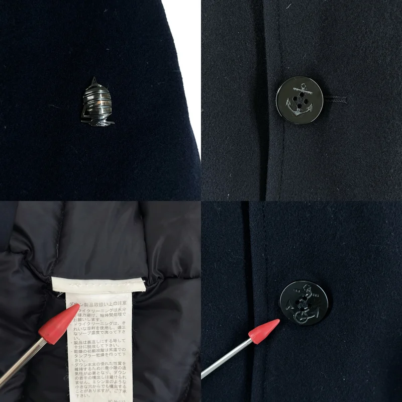 MARINA YACHTING / マリーナヨッティング | ウール ダウンドッキング コート フーディ | 48 | メンズ