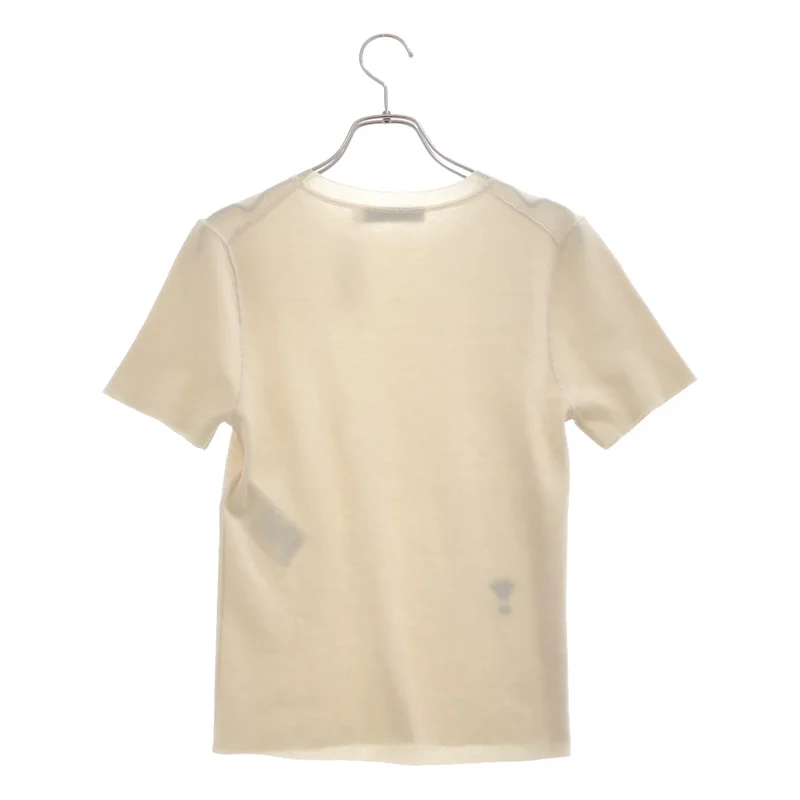 Christian Dior / クリスチャンディオール | BEE カシミア シルク 半袖ニット | 36 | レディース