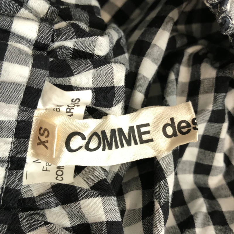 COMME des GARCONS / コムデギャルソン | 2012SS | チェック フリル スカート GI-S022 | XS | レディース