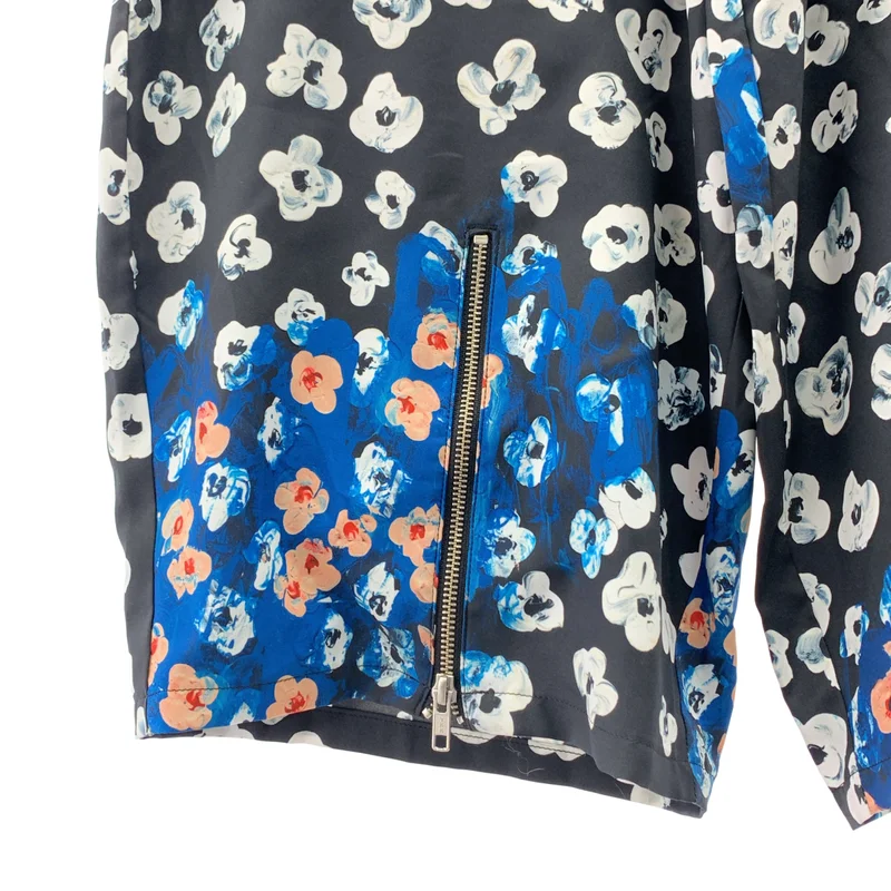 KIDILL / キディル | 2023SS | × maya shibasaki / マヤシバサキ / WIDE ZIP PANTS / フラワープリント ワイドジップパンツ | 42 | レディース