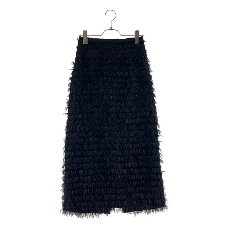 Gypsohila / ジプソフィア | Feather Skirt  / バックジップ フェザー スカート | 36 | レディース