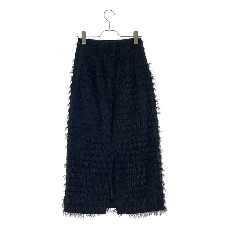 Gypsohila / ジプソフィア | Feather Skirt  / バックジップ フェザー スカート | 36 | レディース