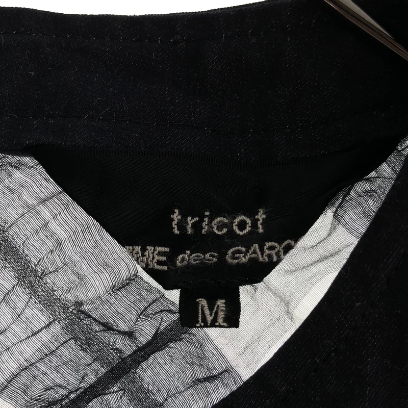 tricot COMME des GARCONS / トリココムデギャルソン | 2013SS | コットン シルク チェック 半袖ワンピース | M | レディース
