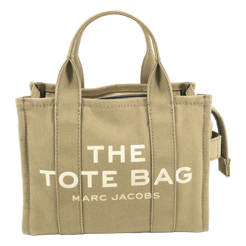 MARC JACOBS / マークジェイコブス | THE TOTE BAG / キャンバス ロゴプリント ミニトートバッグ |
