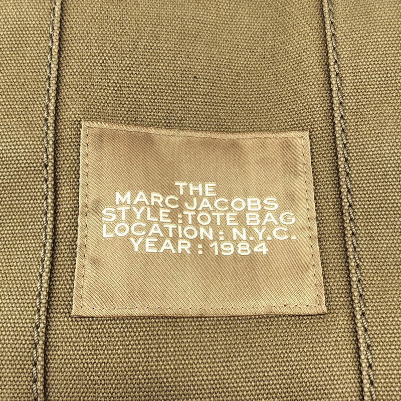 MARC JACOBS / マークジェイコブス | THE TOTE BAG / キャンバス ロゴプリント ミニトートバッグ |