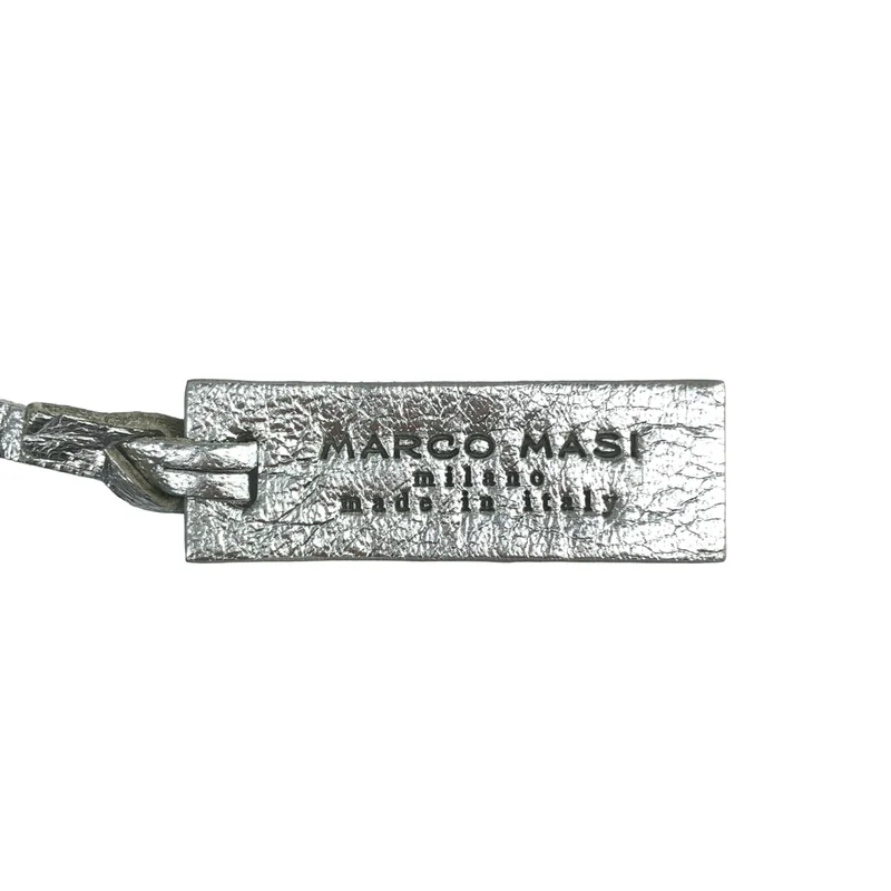 MARCO MASI / マルコマージ | レザー メタリック 巾着 ハンドバッグ |