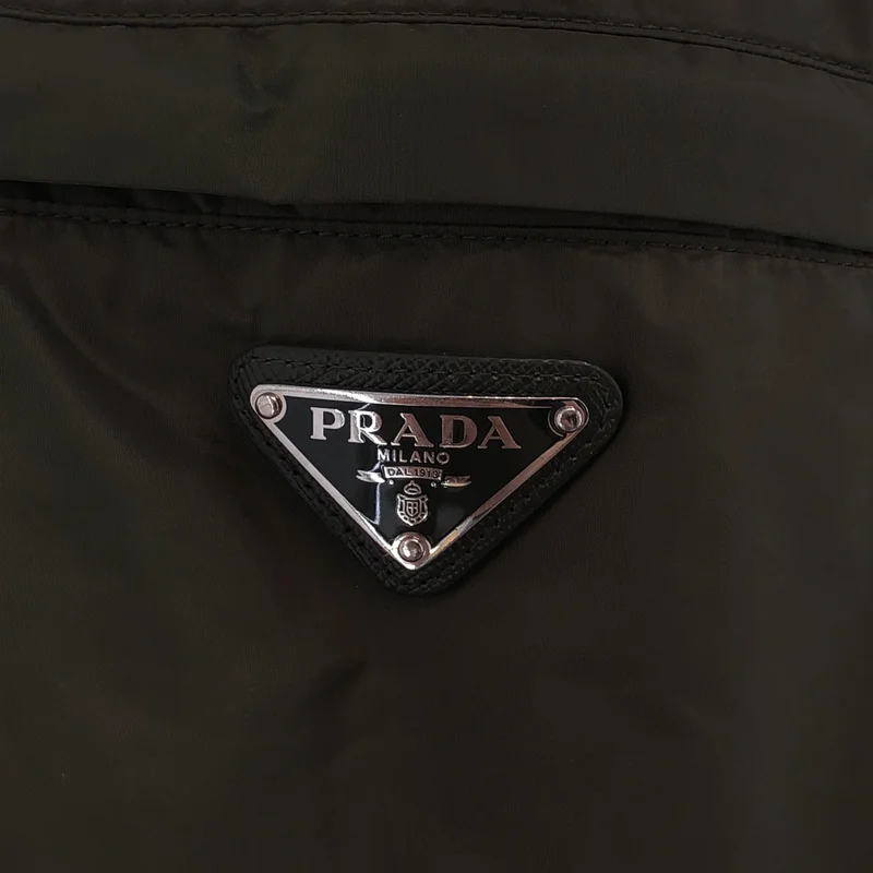 PRADA / プラダ | ナイロン ジップパーカー ジャケット | 52 | メンズ