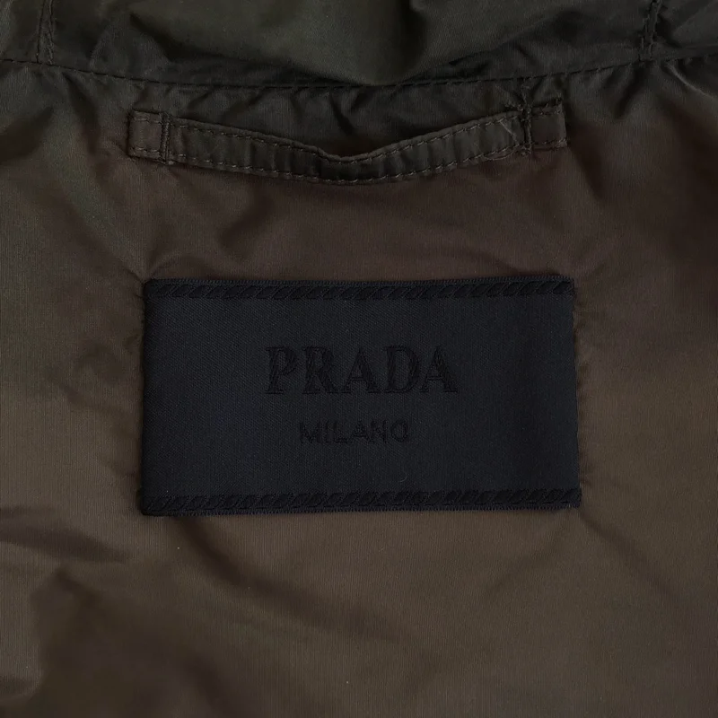 PRADA / プラダ | ナイロン ジップパーカー ジャケット | 52 | メンズ