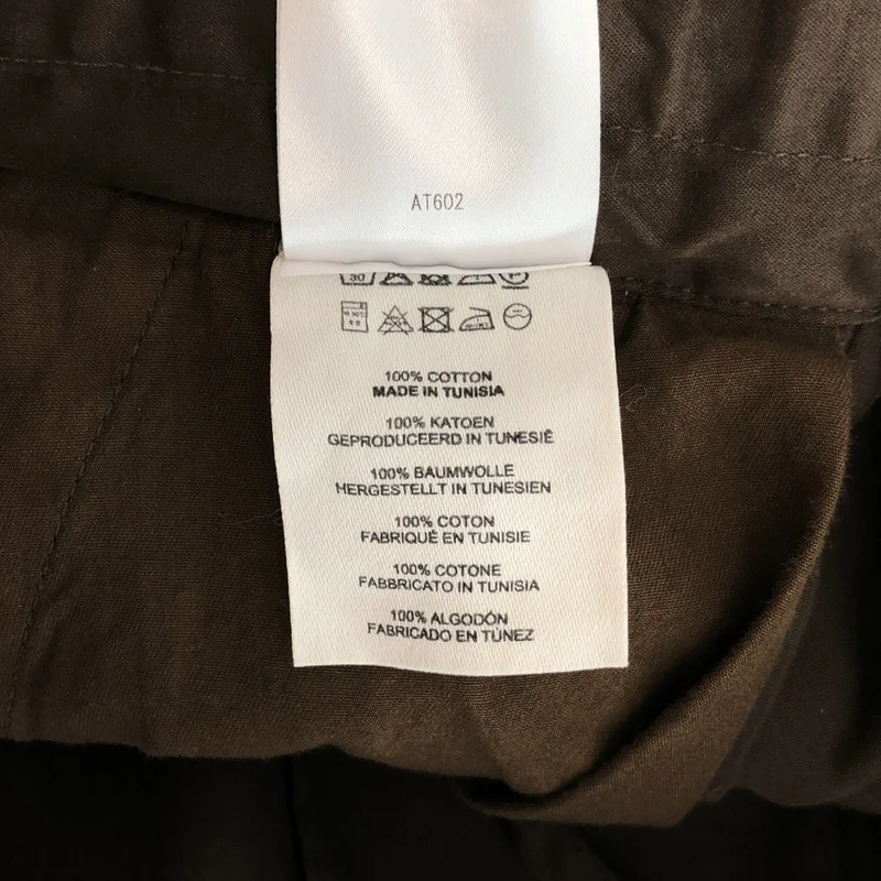 DRIES VAN NOTEN / ドリスヴァンノッテン | 染めワイドパンツ | XS | メンズ