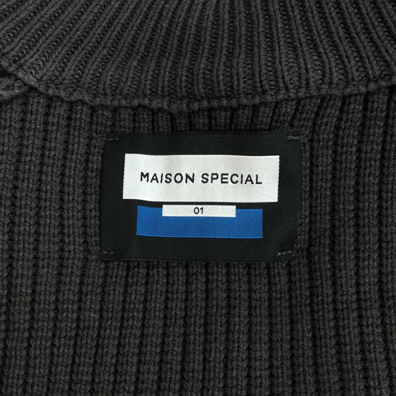 Maison Special / メゾンスペシャル | Prime-Over Drivers Knit | 1 | メンズ