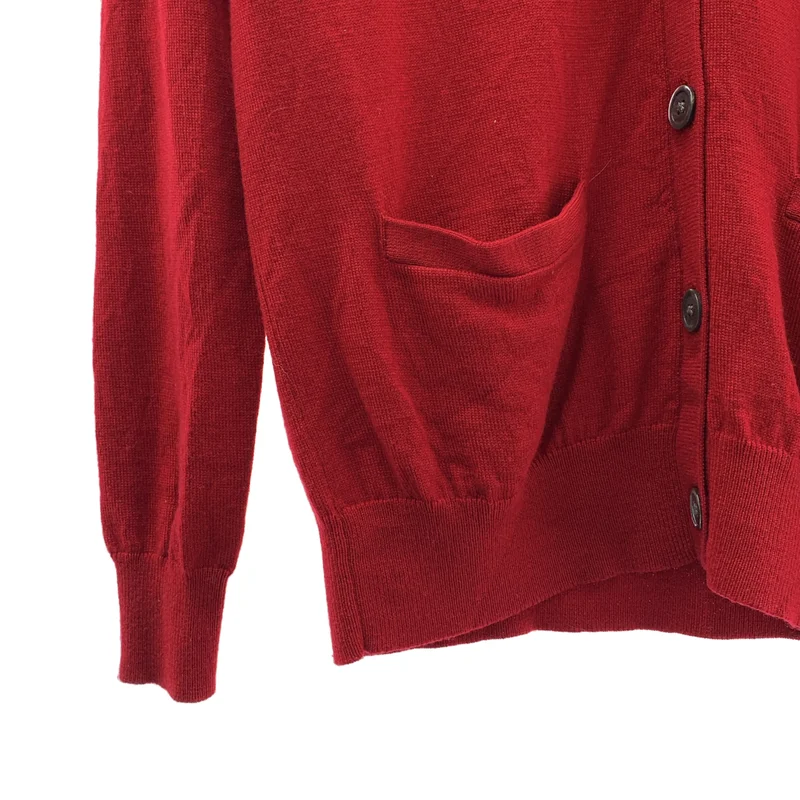 RALPH LAUREN / ラルフローレン | ポニー メリノウール Vネック カーディガン | S | レディース