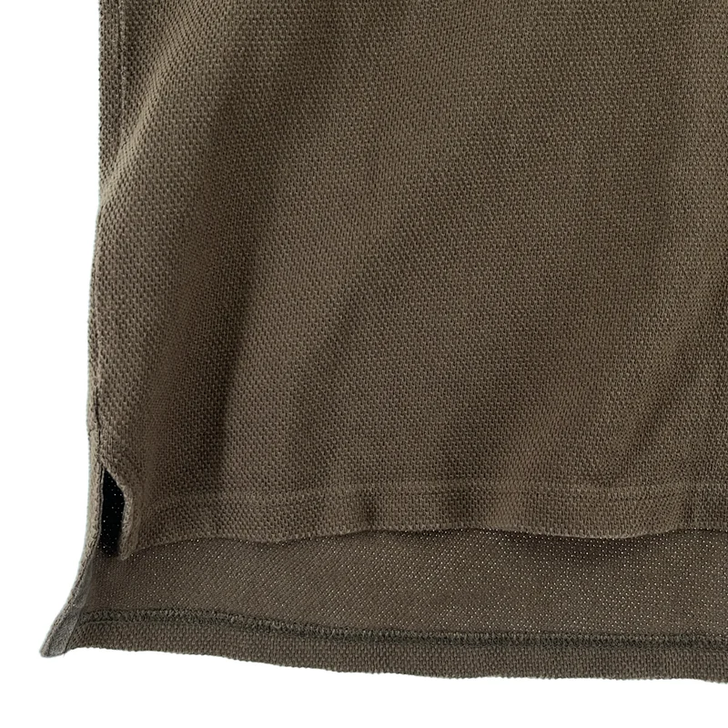 Riprap / リップラップ | CREW NECK POLO SHIRT / コットン クルーネック ポロシャツ |