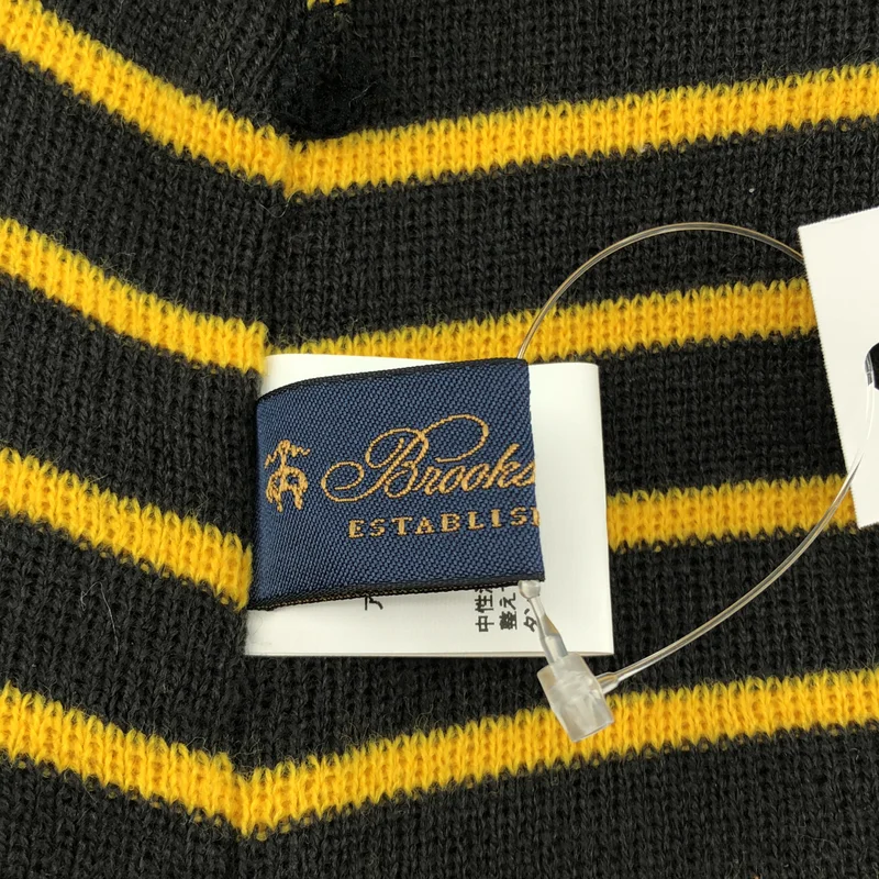 NEAT / ニート | ×Brooks Brothers / ボーダー ビーニー ニット帽 |