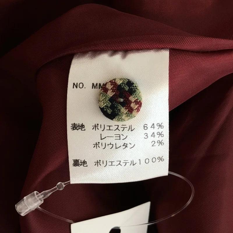 madder madder / マダマダ | 千鳥格子 スタンドカラージャケット |
