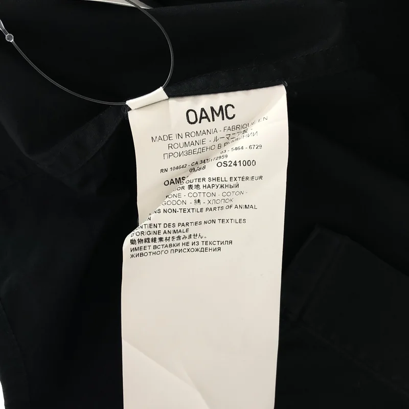 OAMC / オーエーエムシー | コットン ショートスリーブ レギュラーカラーシャツ | S | メンズ