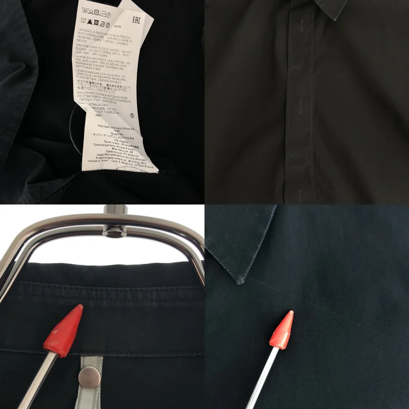 OAMC / オーエーエムシー | コットン ショートスリーブ レギュラーカラーシャツ | S | メンズ