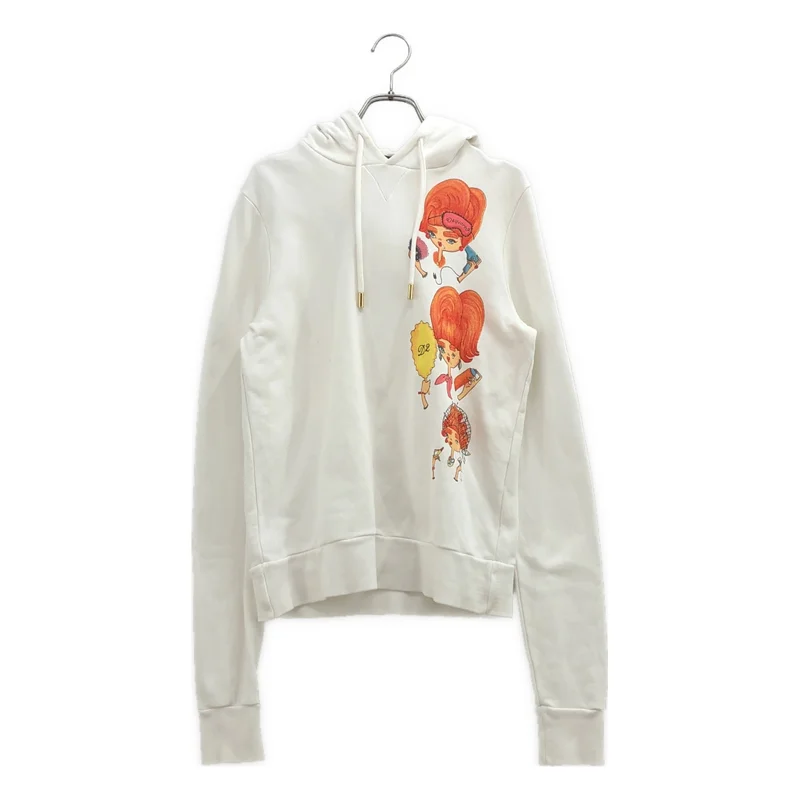 DSQUARED2 / ディースクエアード | キャラクタープリント スウェット フーディ | L | レディース