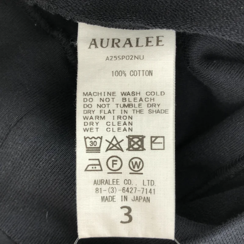 AURALEE / オーラリー | 2025SS | ELASTIC HIGH GAUGE SWEAT P/O トレーナー | 3 | メンズ