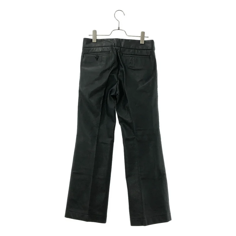 COMME des GARCONS / コムデギャルソン | 2000AW | フェイクレザー パンチングフレアパンツ GP-04013S | S | レディース