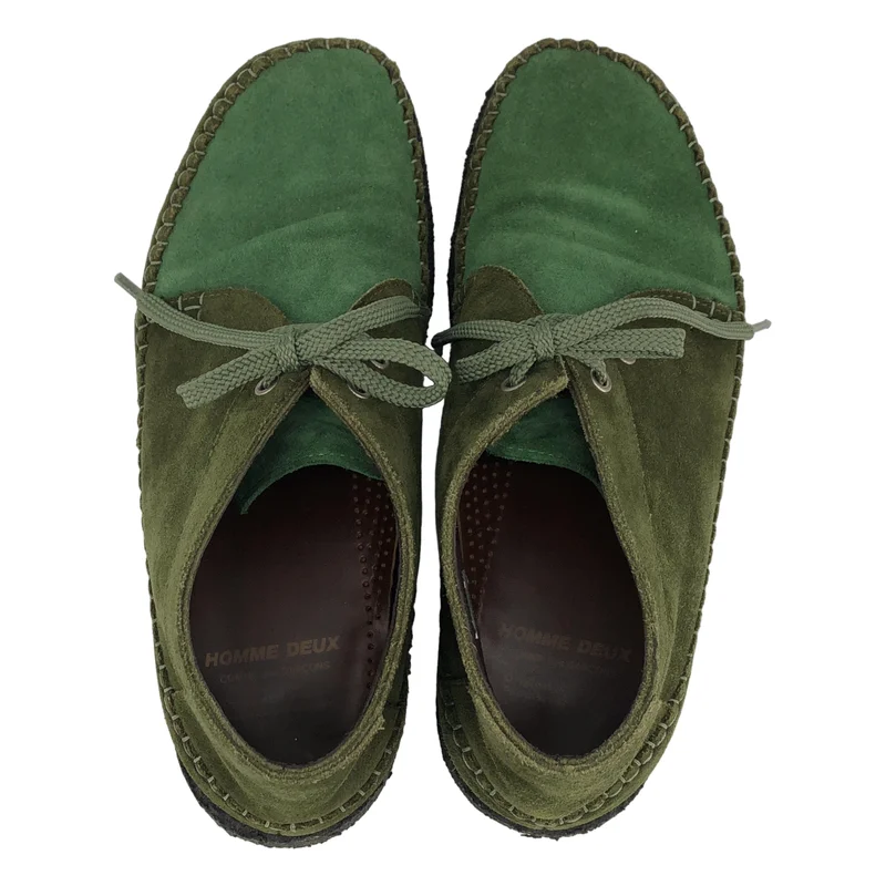 COMME des GARCONS HOMME DEUX / コムデギャルソンオムドゥ | PADMORE&BARNES レザー クレープソール モカシン シューズ | 7 | メンズ