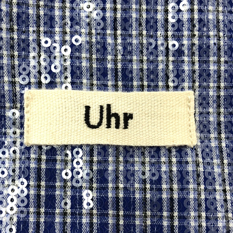 Uhr / ウーア | スパンコール チェック トートバッグ |