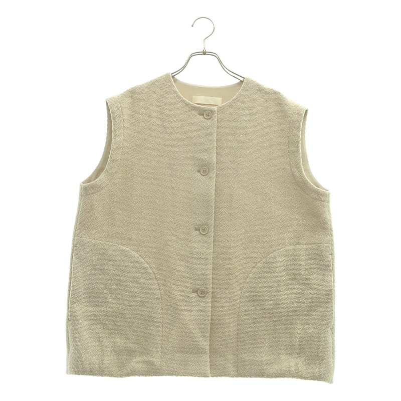 evam eva / エヴァムエヴァ | renew-wool vest ベスト E253T148 | 2 | レディース