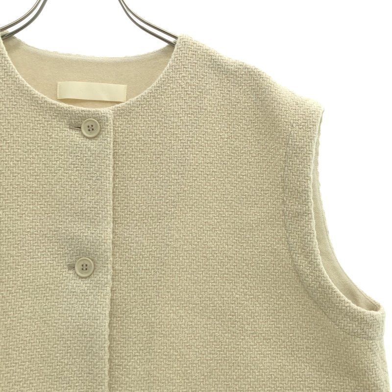 evam eva / エヴァムエヴァ | renew-wool vest ベスト E253T148 | 2 | レディース