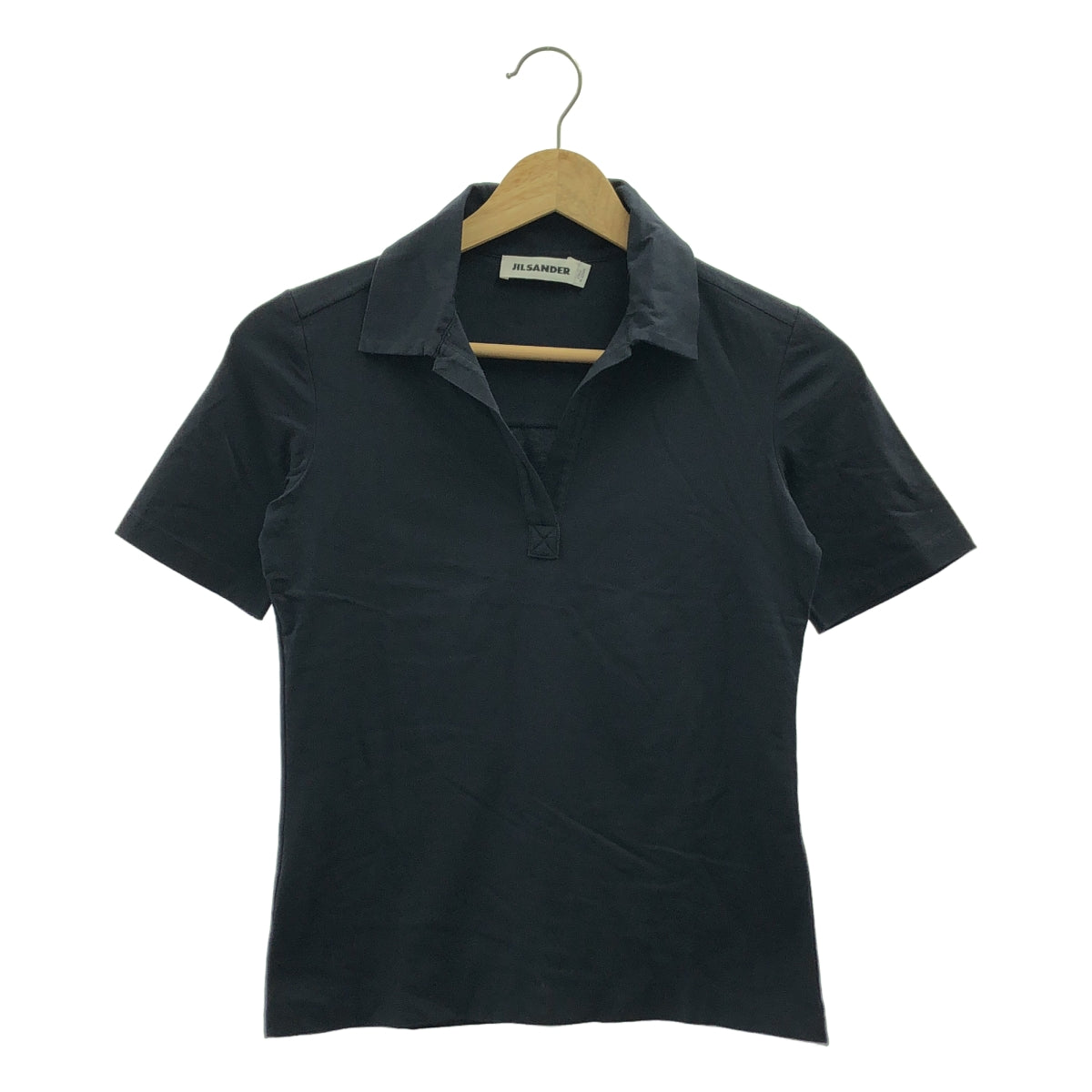 JIL SANDER / ジルサンダー | コットン ストレッチ ポロシャツ | S JIL SANDER / ジルサンダー | コットン ストレッチ ポロシャツ | S