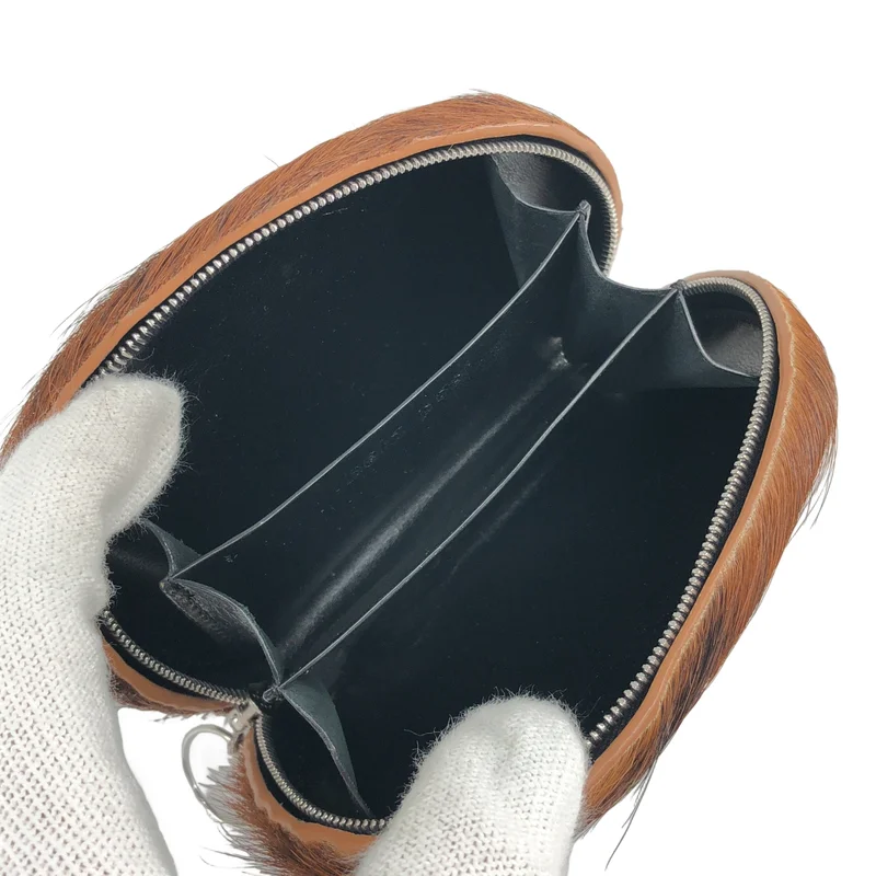 beta post / ベータポスト | mini purse レザー ラウンドジップ ミニウォレット |
