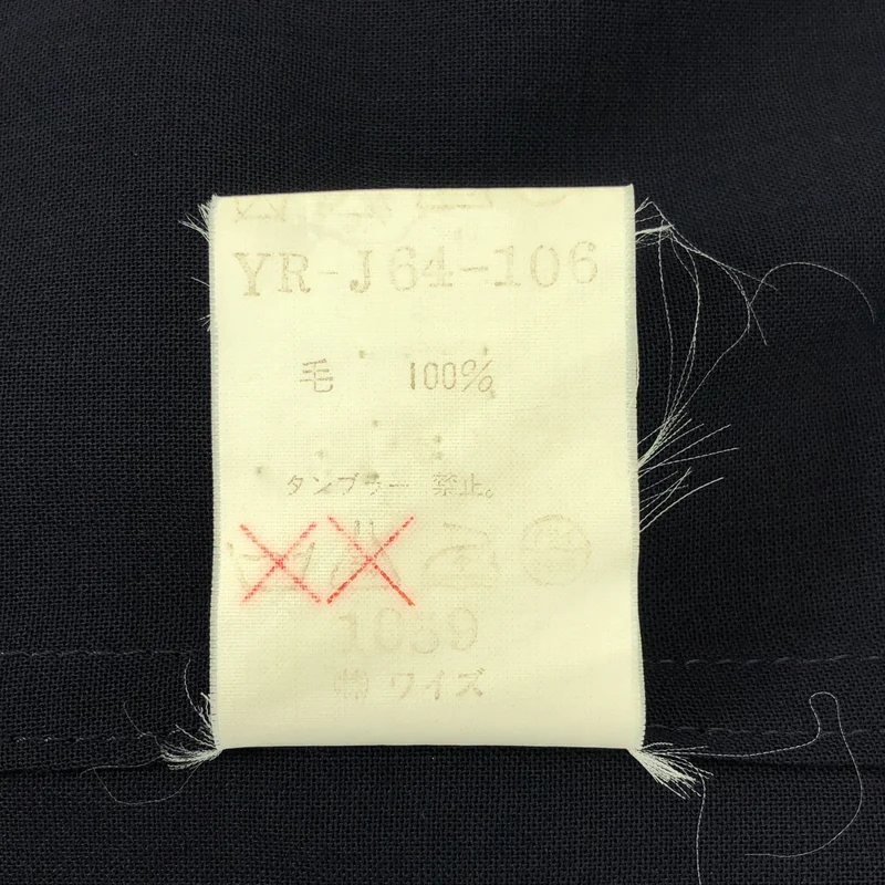 Y's / ワイズヨウジヤマモト | 2006SS | セットアップ / オーバーサイズ ジャケット ウール 2タック パンツ |