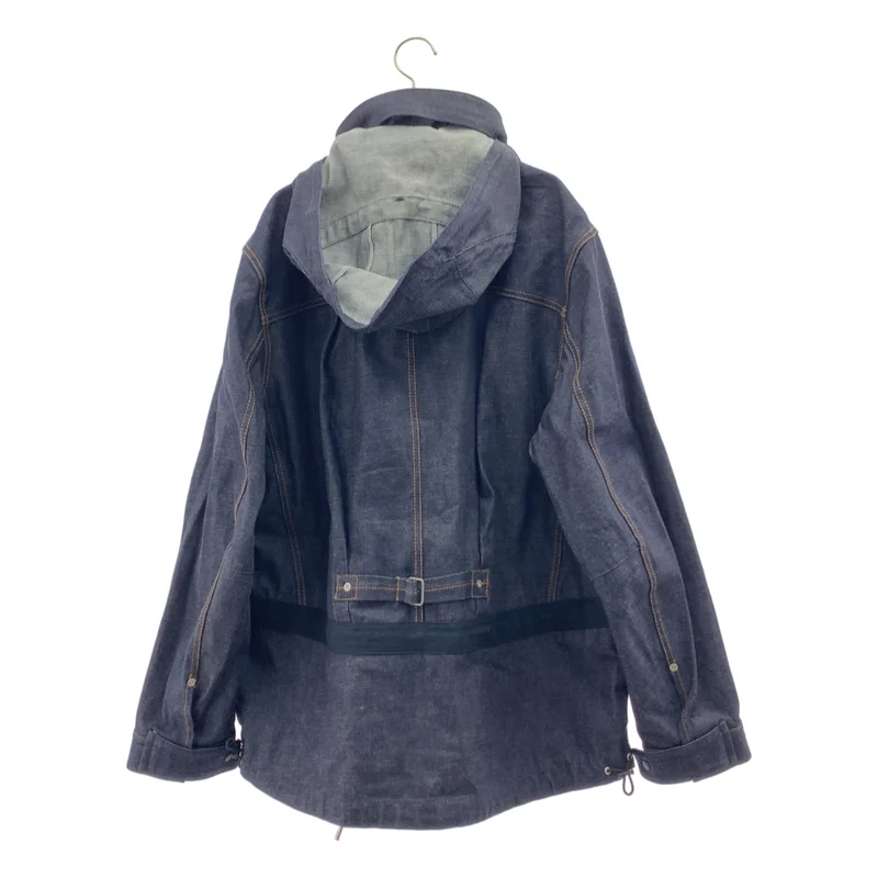 sacai / サカイ | 2022SS | Denim Blouson デニムアノラック パーカー ジャケット | 2 | メンズ