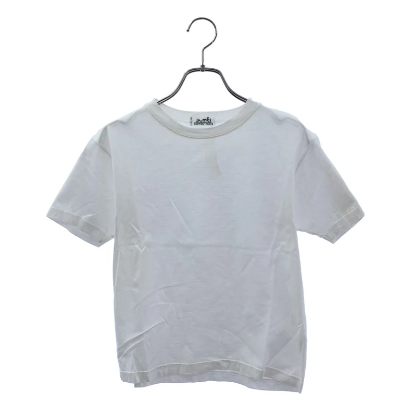 HERMES / エルメス | 1990s | ロゴ 刺しゅう Tシャツ |