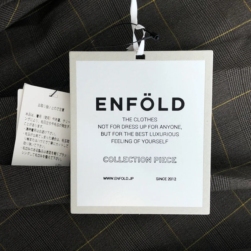 ENFOLD / エンフォルド | チェック プリーツスカート | 38 | レディース