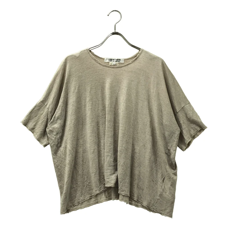 COMME des GARCONS COMME des GARCONS / コムコム | 2013SS | リネン カットオフ ワイドカットソー | S | レディース