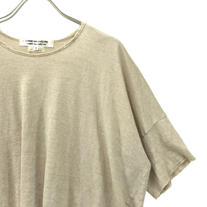 COMME des GARCONS COMME des GARCONS / コムコム | 2013SS | リネン カットオフ ワイドカットソー | S | レディース