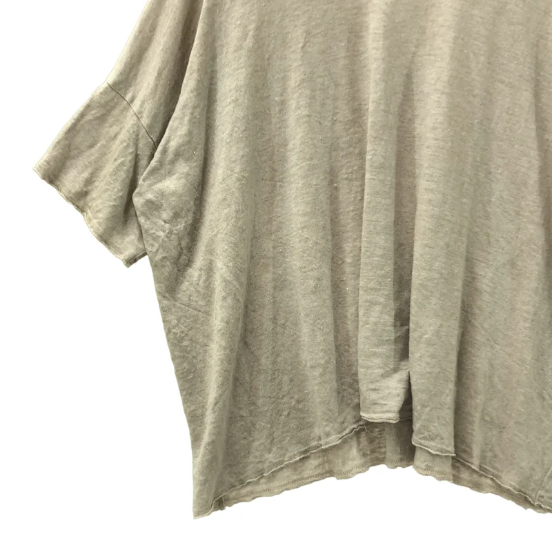 COMME des GARCONS COMME des GARCONS / コムコム | 2013SS | リネン カットオフ ワイドカットソー | S | レディース