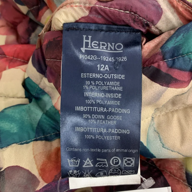HERNO / ヘルノ | リバーシブル ダウンベスト | 12A | レディース
