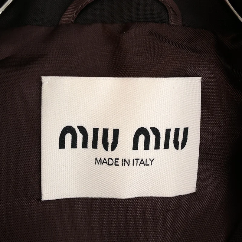 miu miu / ミュウミュウ | モヘア ブルゾン ジャケット ML1041 | 36 | レディース