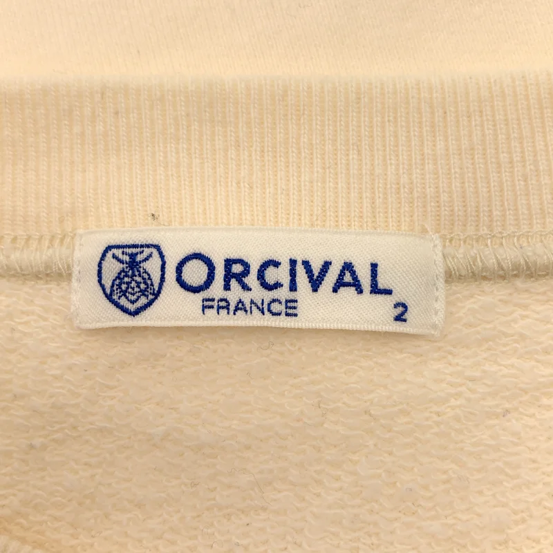 ORCIVAL / オーチバル | MAZ BOAT NECK P.O.  / ロゴ スウェット トレーナー | 2 | レディース