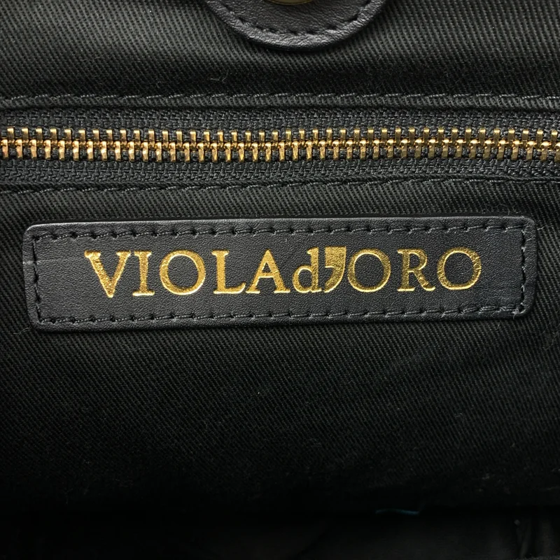 VIOLAd'ORO / ヴィオラドーロ | バンブーハンドル かごバッグ |