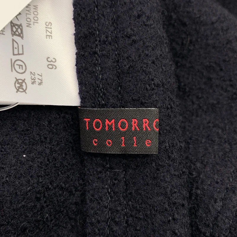 TOMORROWLAND collection / トゥモローランドコレクション | リングニット フロンタブルドレス ワンピース | 36 | レディース