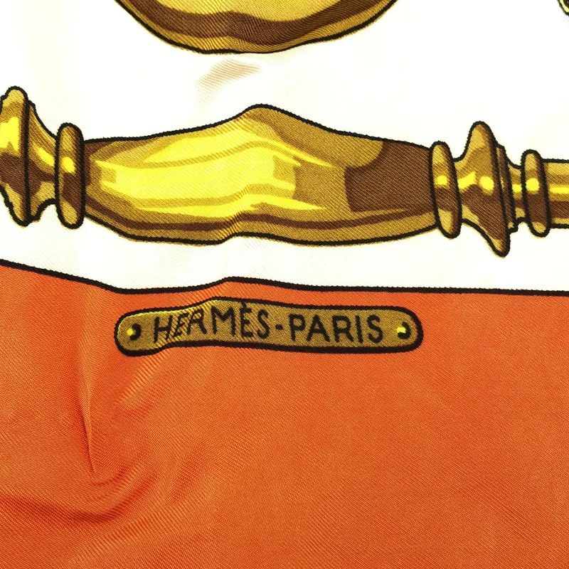 HERMES / エルメス | Harnais des Presidents carré 90 silk scarf | – KLD
