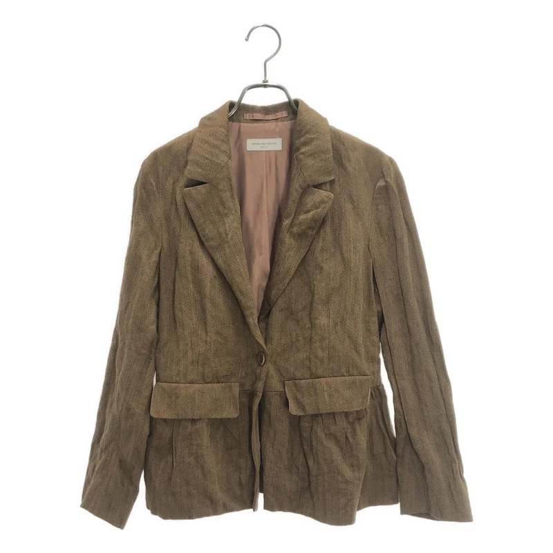 DRIES VAN NOTEN / ドリスヴァンノッテン | ヘリンボーン ジャケット 340290-20-04 | 36 | レディース